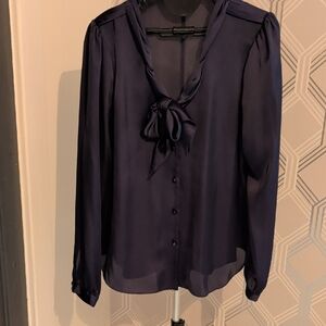 Anne Klein Deep Blue Women's Blouse